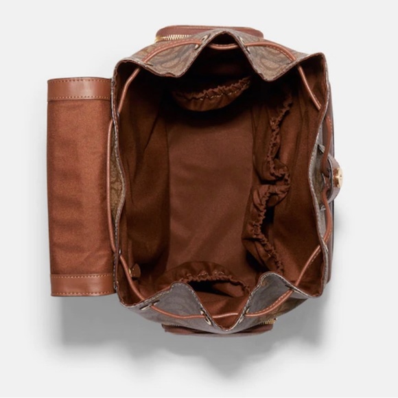 Coach Baby Backpack In Signature Canvas - Picture 4 of 4